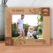 Grandpas Have This Amazing Ability To Make Us Laugh, Feel Safe & Always Feel Loved Personalized Wooden Frame-10" x 8" Brown Horizontal