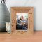 When You Have A Grandchild That You Love With All That Is Within You Personalized Wooden Frame 3 1/2" x 5" Brown (Vertical)