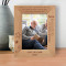 When You Have A Grandchild That You Love With All That Is Within You Personalized Wooden Frame 5" x 7" Brown (Vertical)