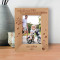 Only The Best Dads Get Promoted To Grandpa Personalized Wooden Frame-7" x 5" Brown Horizontal