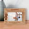Grandpas Bring A Little Wisdom, Happiness, Warmth & Love to Every Life They Touch Personalized Wooden Frame-6" x 4" Brown Horizontal