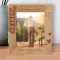 Grandpa Is Someone With Silver In His Hair And Gold In His Heart Personalized Wooden Frame 8" x 10" Brown (Vertical)