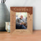 Grandpa Is Someone You Can Look Up To No Matter How Tall You Grow Personalized Wooden Frame 3 1/2" x 5" Brown (Vertical)