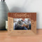 Grandpa Is Someone You Can Look Up To No Matter How Tall You Grow Personalized Wooden Frame-5" x 3 1/2" Brown Horizontal