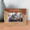 Grandpa Is Someone You Can Look Up To No Matter How Tall You Grow Personalized Wooden Frame-6" x 4" Brown Horizontal