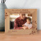 My Favorite People Call Me Grandpa Personalized Wooden Frame-7" x 5" Brown Horizontal