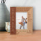 You Gave Me The Greatest Gift Anyone Could Give A Small Child You Believed In Me Personalized Wooden Frame3 1/2" x 5" Brown (Vertical)