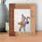 You Gave Me The Greatest Gift Anyone Could Give A Small Child You Believed In Me Personalized Wooden Frame 5" x 7" Brown (Vertical)