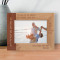 You Gave Me The Greatest Gift Anyone Could Give A Small Child You Believed In Me Personalized Wooden Frame-7" x 5" Brown Horizontal
