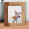 You Gave Me The Greatest Gift Anyone Could Give A Small Child You Believed In Me Personalized Wooden Frame 8" x 10" Brown (Vertical)