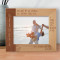 You Gave Me The Greatest Gift Anyone Could Give A Small Child You Believed In Me Personalized Wooden Frame-10" x 8" Brown Horizontal