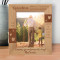 Grandpas Bring A Little Wisdom, Happiness, Warmth & Love to Every Life They Touch Personalized Wooden Frame 8" x 10" Brown (Vertical)