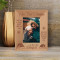 Christmas Is A Very Special Date Personalized Wooden Frame 3 1/2" x 5" Brown (Vertical)