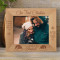Christmas Is A Very Special Date Personalized Wooden Frame-10" x 8" Brown Horizontal