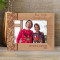 The Best Gift You Can Give Me This Christmas Is Your Love Personalized Wooden Frame-7" x 5" Brown Horizontal