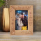You Are The Best Gift That I Have Personalized Wooden Frame 4" x 6" Brown (Vertical)