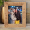 You Are The Best Gift That I Have Personalized Wooden Frame 8" x 10" Brown (Vertical)