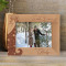 First X Mas Personalized Wooden Frame-7" x 5" Brown Horizontal