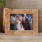 A Year Ago I Received The Best Gift Of All Your Love Personalized Wooden Frame-7" x 5" Brown Horizontal