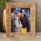 A Year Ago I Received The Best Gift Of All Your Love Personalized Wooden Frame 8" x 10" Brown (Vertical)