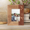 Je T'aime Personalized Wooden Frame 3 1/2" x 5" Brown (Vertical)
