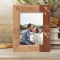 Je T'aime Personalized Wooden Frame 5" x 7" Brown (Vertical)