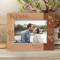 Je T'aime Personalized Wooden Frame-7" x 5" Brown Horizontal