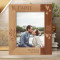 Je T'aime Personalized Wooden Frame 8" x 10" Brown (Vertical)