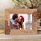 We Are Most Alive When We're In Love Personalized Wooden Frame-7" x 5" Brown Horizontal