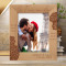 We Are Most Alive When We're In Love Personalized Wooden Frame 8" x 10" Brown (Vertical)