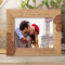 We Are Most Alive When We're In Love Personalized Wooden Frame-10" x 8" Brown Horizontal