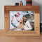 America Is A Land Of Opportunity And Don't Ever Forget It Personalized Wooden Frame-10" x 8" Brown Horizontal