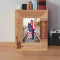 This Country Will Not Be A Good Place For Any Of Us To Live In Unless We Make It A Good Place For All Of Us To Live In Personalized Wooden Frame 3 1/2" x 5" Brown (Vertical)