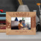 Welcome Home Personalized Wooden Frame-6" x 4" Brown Horizontal