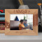 Welcome Home Personalized Wooden Frame-7" x 5" Brown Horizontal