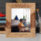 Welcome Home Personalized Wooden Frame 8" x 10" Brown (Vertical)