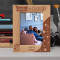 Hello New Home Personalized Wooden Frame 5" x 7" Brown (Vertical)