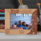 Hello New Home Personalized Wooden Frame-7" x 5" Brown Horizontal