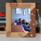 Hello New Home Personalized Wooden Frame 8" x 10" Brown (Vertical)