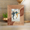 Dance Is The Hidden Language Of the Soul Personalized Wooden Frame 3 1/2" x 5" Brown (Vertical)
