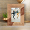 Dance Is The Hidden Language Of the Soul Personalized Wooden Frame 4" x 6" Brown (Vertical)