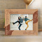 Dance Is The Hidden Language Of the Soul Personalized Wooden Frame-7" x 5" Brown Horizontal