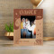 Dance Night Personalized Wooden Frame 3 1/2" x 5" Brown (Vertical)