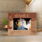 Dance Night Personalized Wooden Frame-5" x 3 1/2" Brown Horizontal