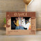 Dance Night Personalized Wooden Frame-6" x 4" Brown Horizontal