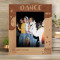 Dance Night Personalized Wooden Frame 8" x 10" Brown (Vertical)