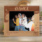 Dance Night Personalized Wooden Frame-10" x 8" Brown Horizontal