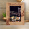 Dance Is Life Where Words Leave Off Music Begins Personalized Wooden Frame 5" x 7" Brown (Vertical)