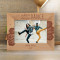 Life Is Better When You Dance Personalized Wooden Frame-7" x 5" Brown Horizontal