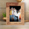 Dance Like No One Is Watching Personalized Wooden Frame 5" x 7" Brown (Vertical)